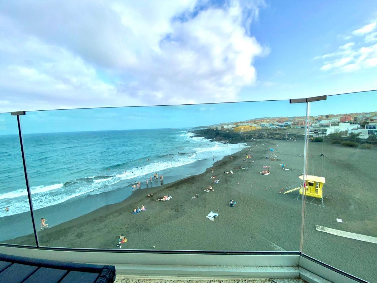 Frente al mar con gran terraza y hermosas vistas Las Palmas de Gran Canaria Exterior foto