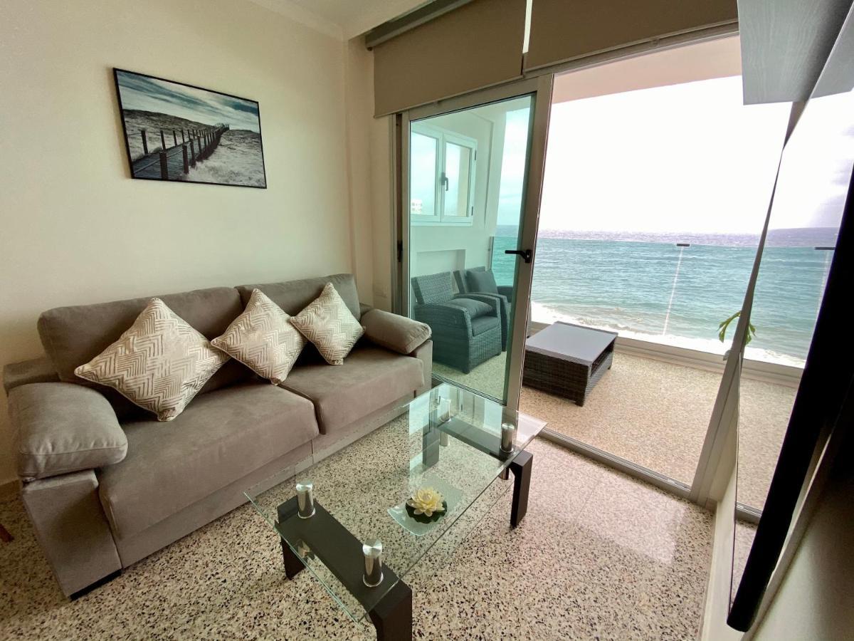 Frente al mar con gran terraza y hermosas vistas Las Palmas de Gran Canaria Exterior foto